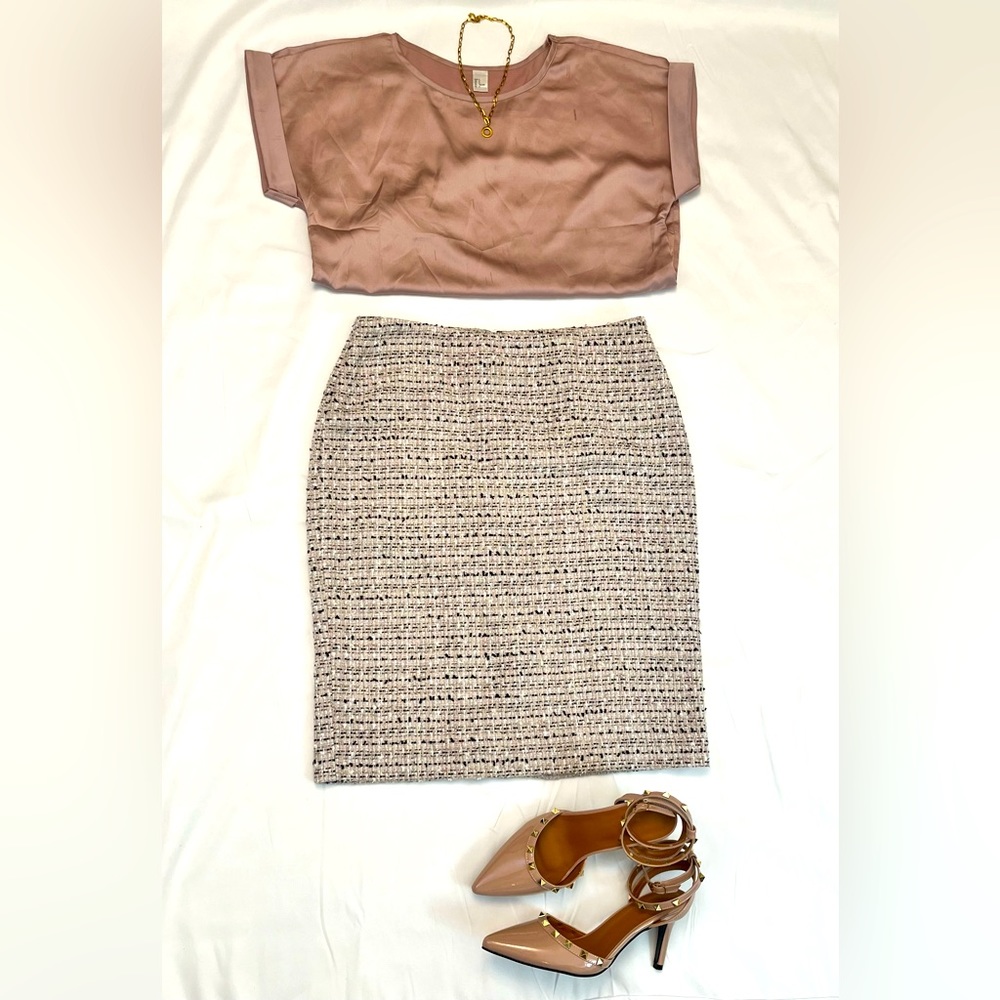 Karl Lagerfeld Tweed Skirt Size 6